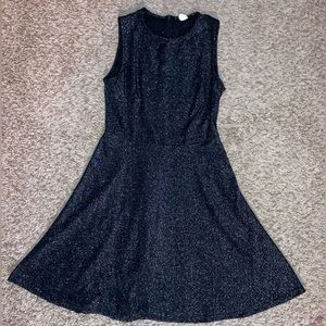 Sparkly Black Semi-Formal Dress.